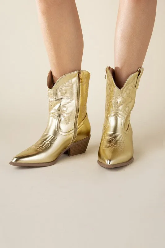 Western Tapered Booties