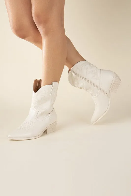 Western Tapered Booties