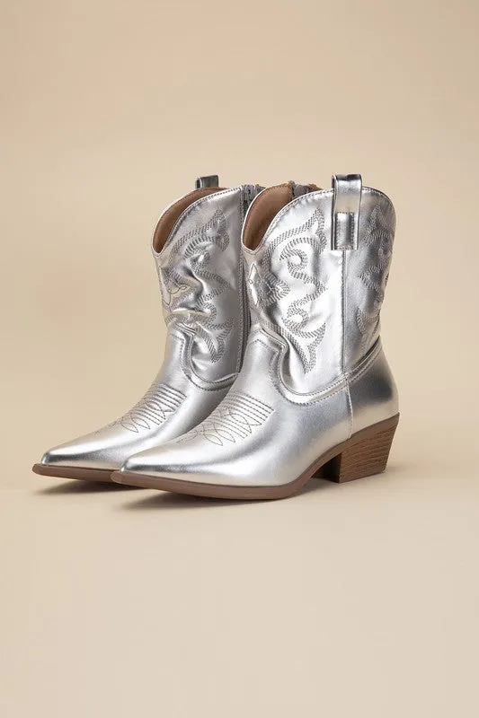 Western Tapered Booties
