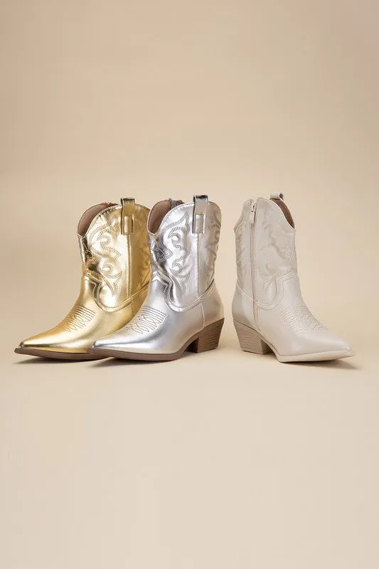Western Tapered Booties