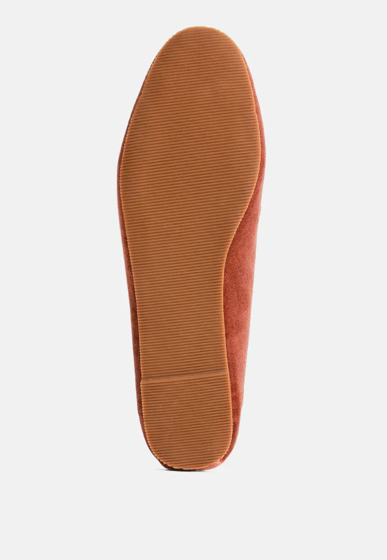 Wibele Croc Textured Metal Show Detail Loafers By Ruw