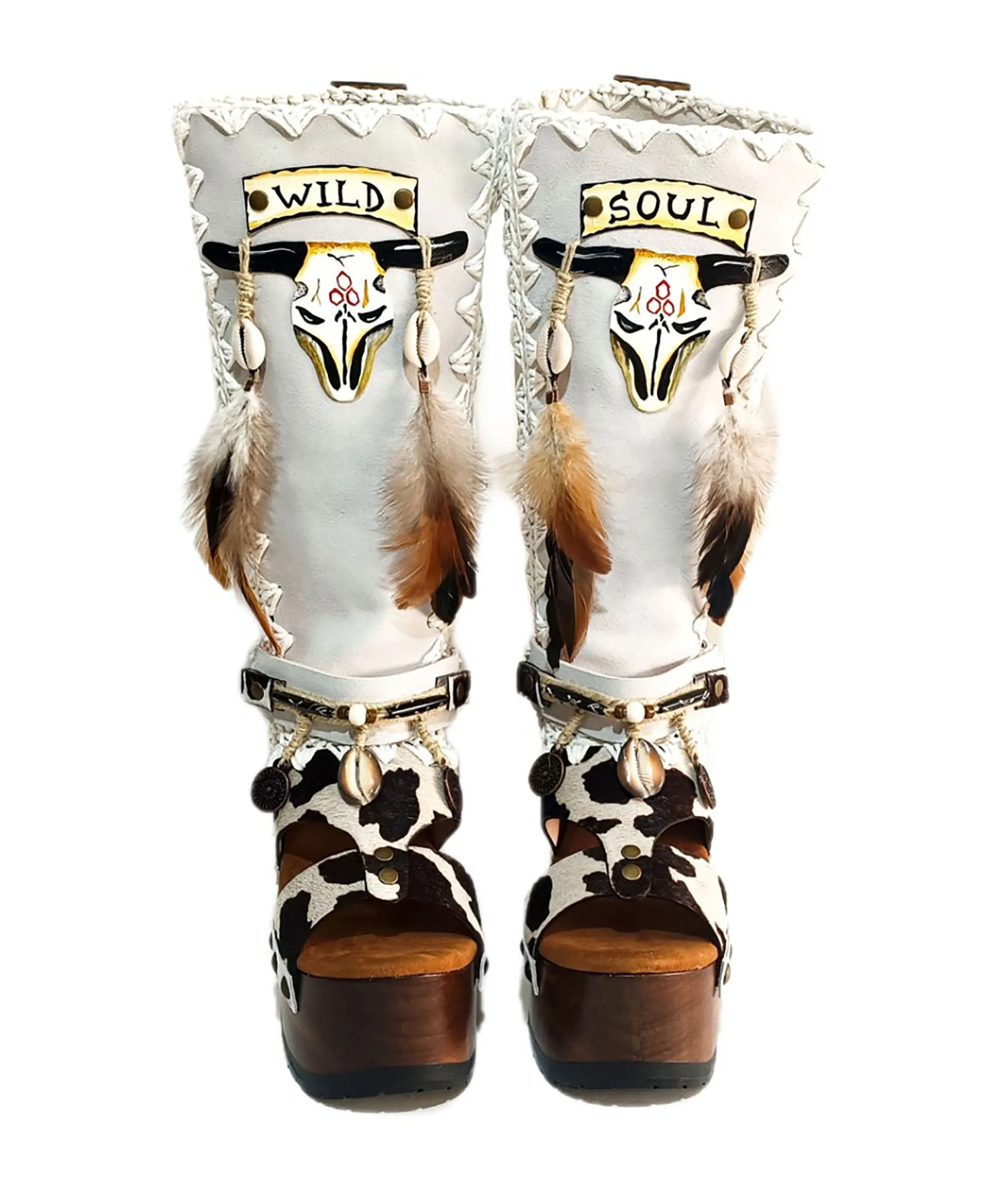 Wild Soul Cowhide Boots