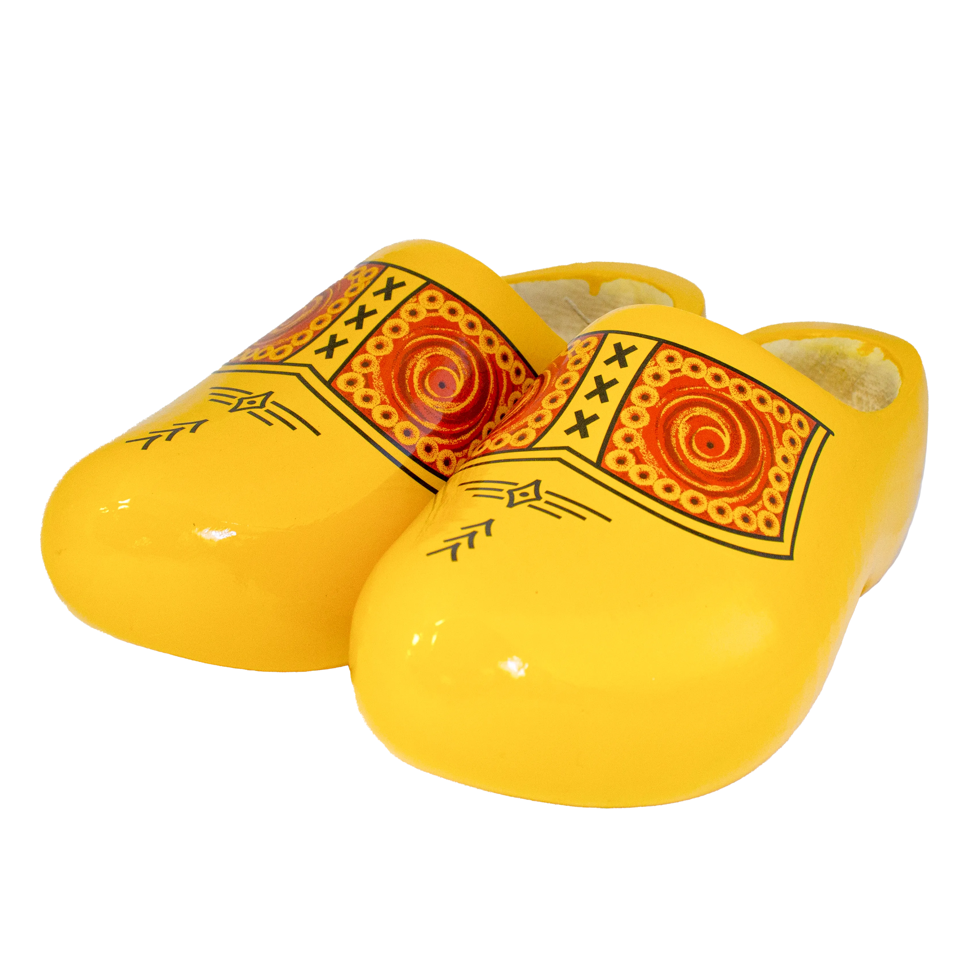 Yellow Farmers (Bright Yellow) Wooden Shoes