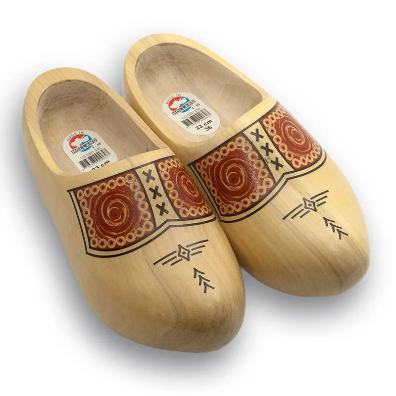 Yellow Farmers Wooden Shoes