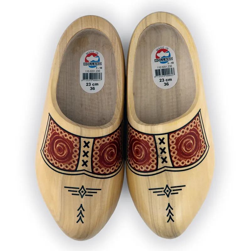 Yellow Farmers Wooden Shoes
